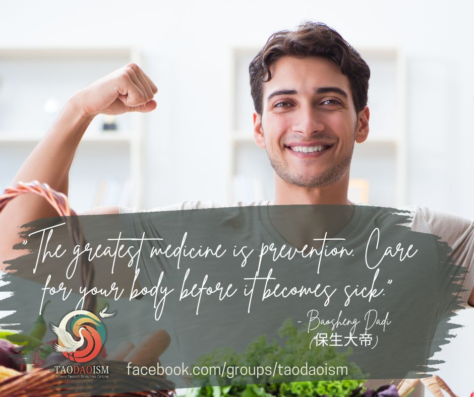 The greatest medicine is prevention. Care for your body before it becomes sick.